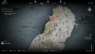 Kagae Koheiji's location on Awaji Island (Image via Ubisoft)